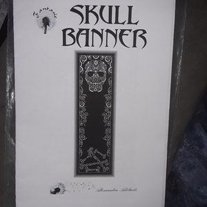 Alessandra Adelaide Needleworks Skull Banner chart